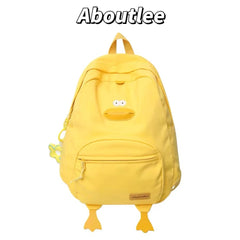 Duck Shape Shoulder Bag Waterproof Backpack