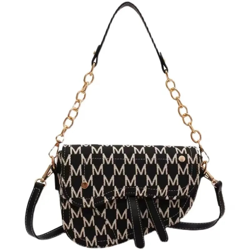 Vintage Women Shoulder Bag Casual Denim Crossbody Bag