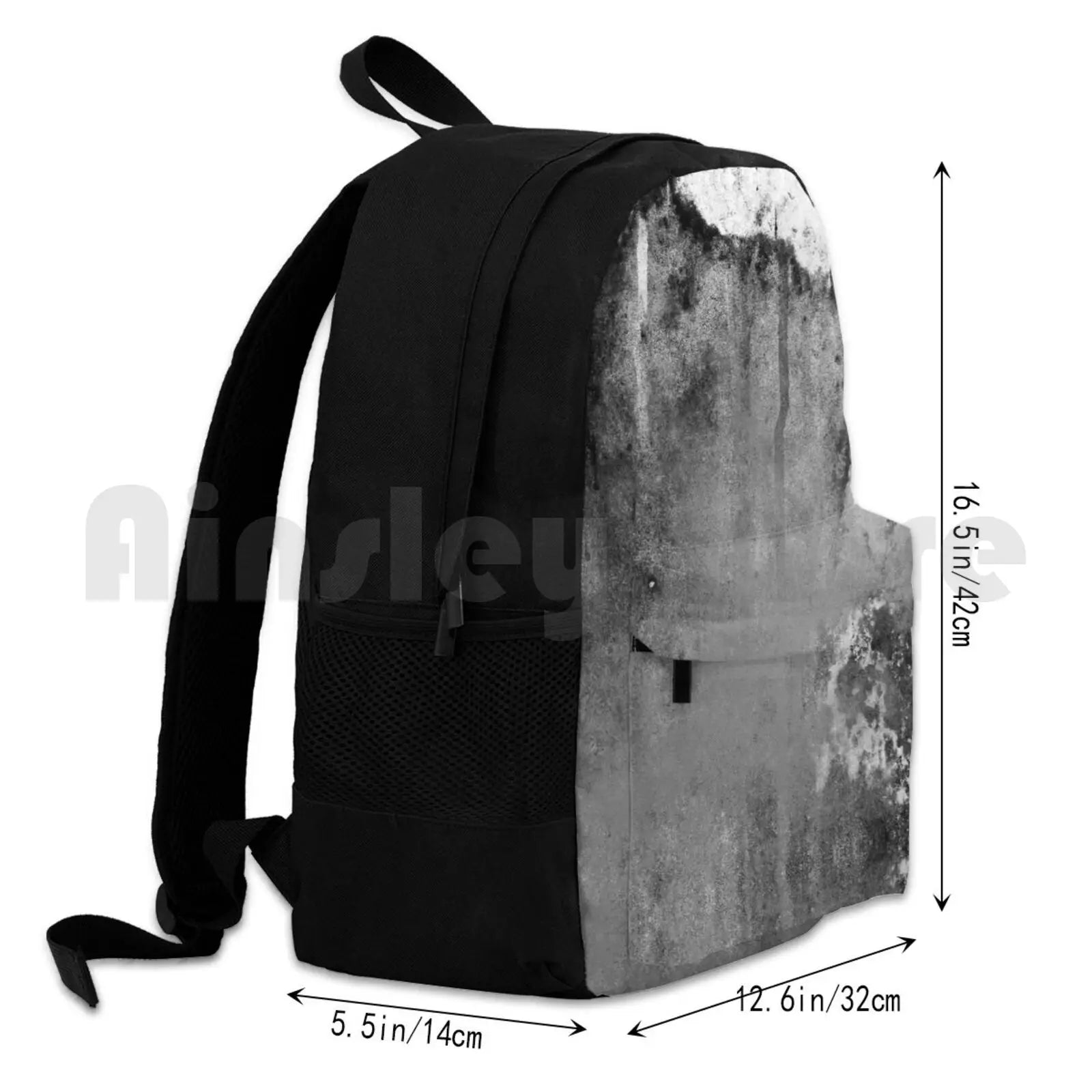 Xv Outdoor Hiking Backpack Waterproof Camping Travel Dust Grunge Texture