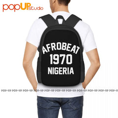 1970 Afrobeat Large Gym Tote Bag - Portable Gym Tote Bag