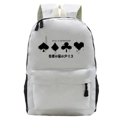 Alice In Borderland Anime SchoolBags Girls Boys Backpack