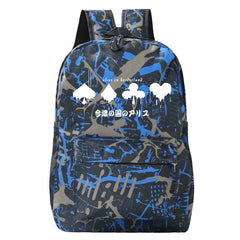 Alice In Borderland Anime SchoolBags Girls Boys Backpack