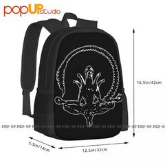 Alien Yoga Xenomorph Backpack Large Capacity Swimming Sports Bag