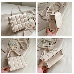 Women Flap Shoulder Bags PU Leather Crossbody Bags Small Messenger Bags