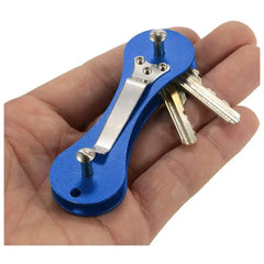 Aluminum Keychain Key Holder Organizer Portable Key Wallet