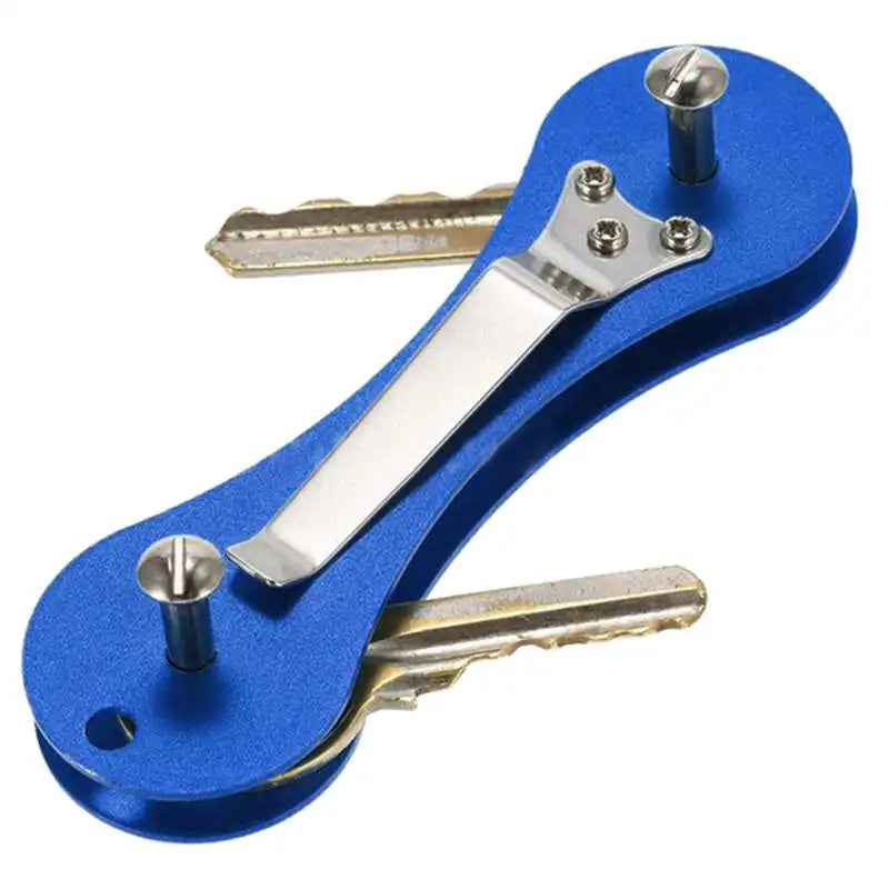 Aluminum Alloy Keychain Key Holder Organizer & Wallet