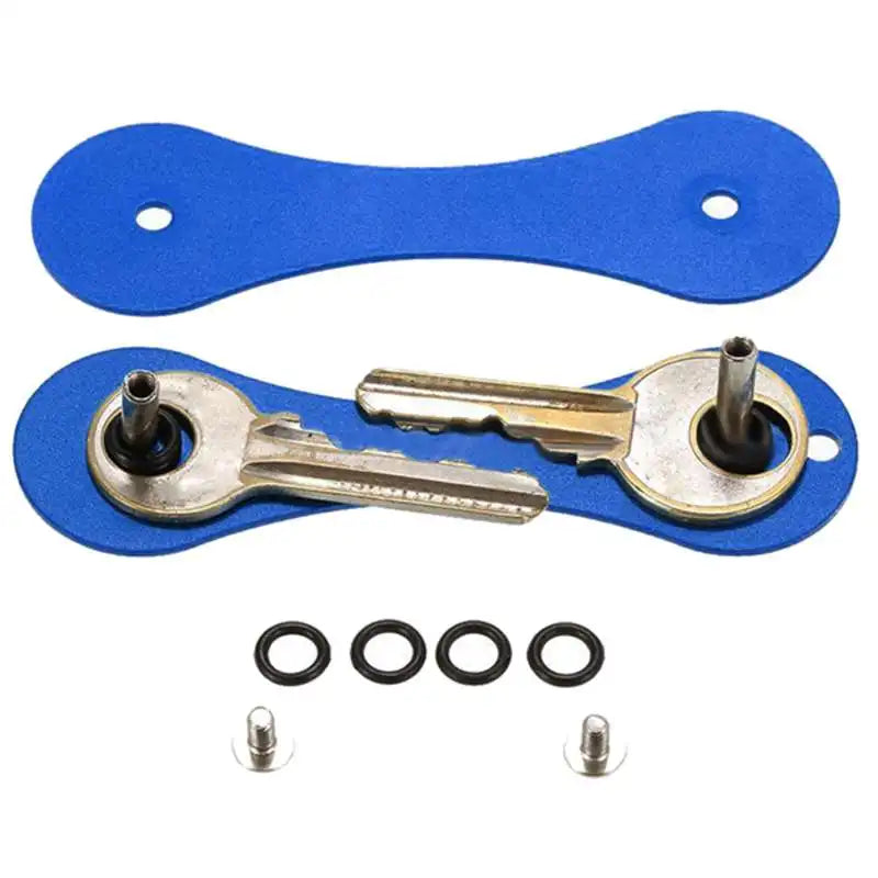 Aluminum Alloy Keychain Key Holder Organizer & Wallet