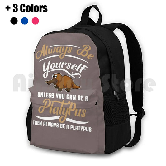 Outdoor Hiking Backpack Waterproof Camping Travel Animal