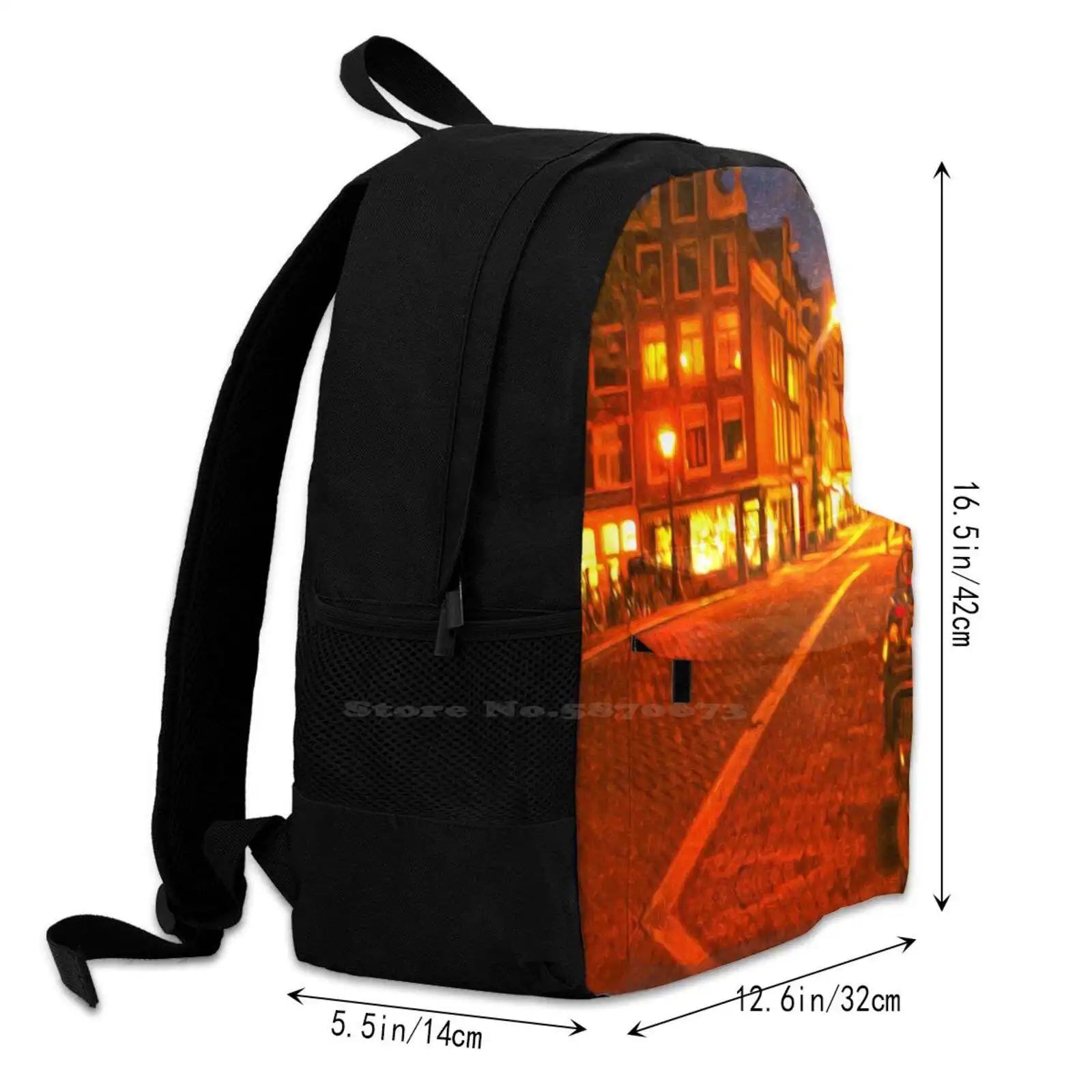 Amsterdam Laptop Backpack Bag