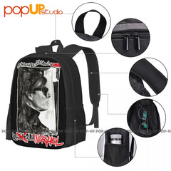 Andy Warhol Pop Art Backpack Large Capacity Travel Beach Bag