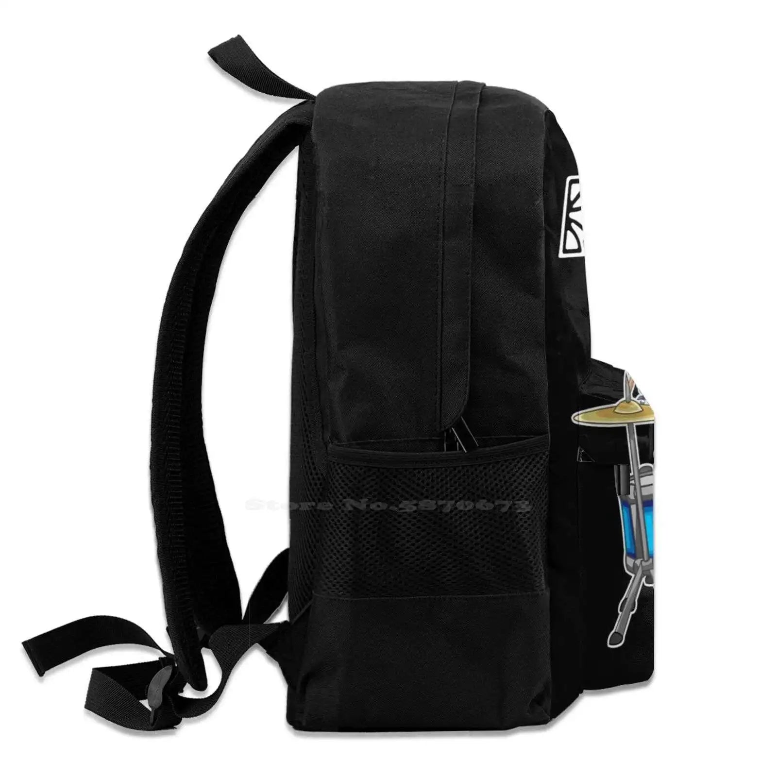 Animal Drummer | The S Show Travel Laptop School Backpack Bag