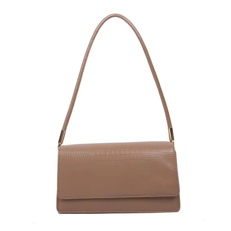 Animal Prints Shoulder Bag for Women Handbags PU Leather Female Underarm Bag