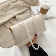 Animal Prints Shoulder Bag for Women Handbags PU Leather Female Underarm Bag