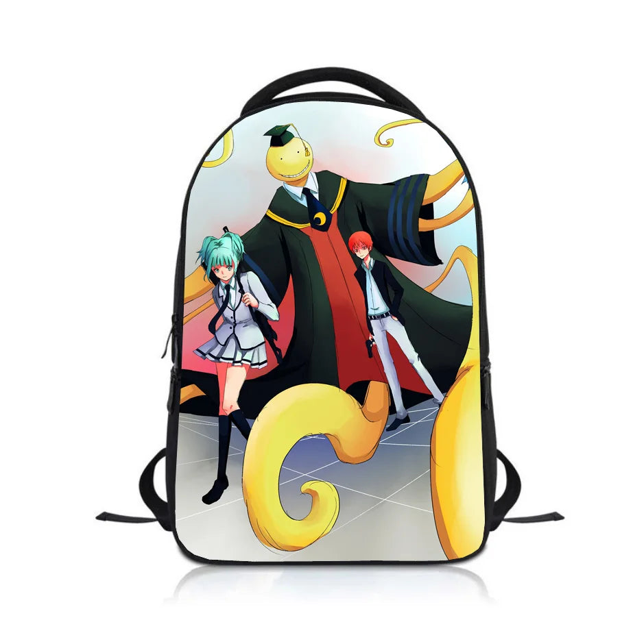 Anime Assassination Classroom Students Backpack School Bag Children Cartoon
