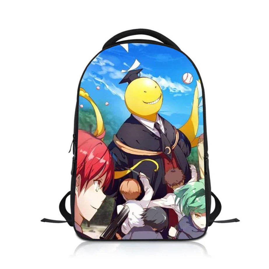 Anime Assassination Classroom Students Backpack School Bag Children Cartoon