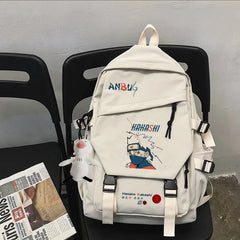 Anime Backpack Teen School Bag Laptop Travel Rucksack