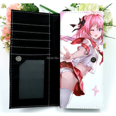 Fate/Grand Order PU Leather Wallet Long Purse for Men and Women