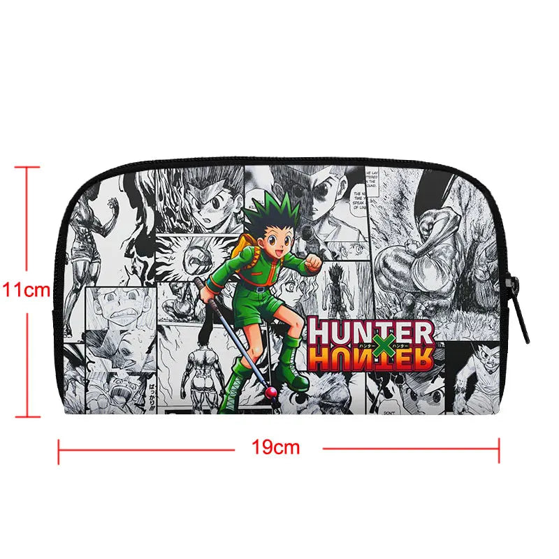 Anime HUNTERxHUNTER Print Wallet Hunter X Hunter Purses HXH Money Bag