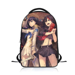 Anime KILL la KILL Students Backpack School Bag Children Cartoon Knapsack Boys G