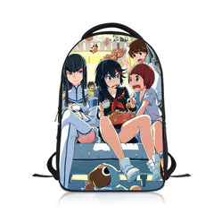 Anime KILL la KILL Students Backpack School Bag Children Cartoon Knapsack Boys G
