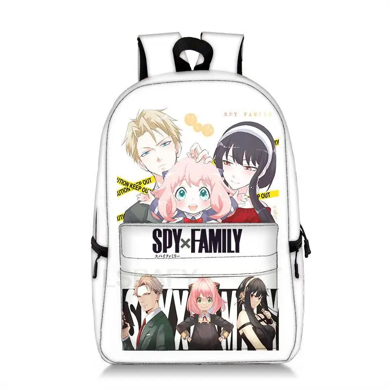 Anime SPY X FAMILY Anya Forger Backpack Girls Teen Bookbag Laptop Bag