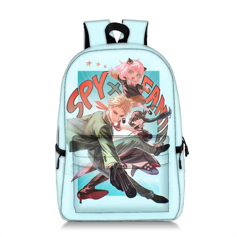 Anime SPY X FAMILY Anya Forger Backpack Girls Teen Bookbag Laptop Bag