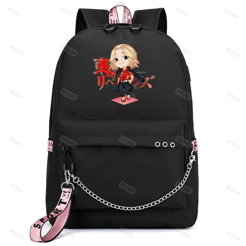 Tokyo Revengers Deku Bakugou Backpack for Girls