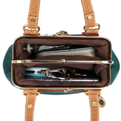 Soft Leather Shoulder Bag Women Handbag Purse Diamond Crossbody Bag