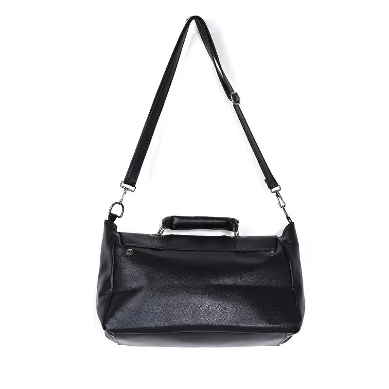Annmouler Punk Style Women Handbags Skull Tote Bag Large Capacity Shoulder Bag