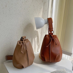 Soft Leather Crossbody Bag for Women Summer Casual Handbag