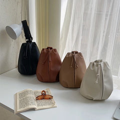 Soft Leather Crossbody Bag for Women Summer Casual Handbag