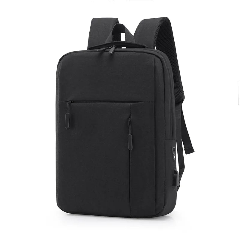 Anti Theft Oxford Men 15 inch Laptop Backpack USB Charging