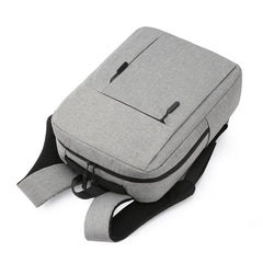 Anti Theft Oxford Men 15 inch Laptop Backpack USB Charging