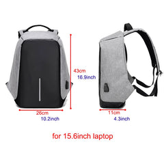 Anti-theft Backpack Bag 15.6 Inch Laptop Men Mochila Male Waterproof Back Pack