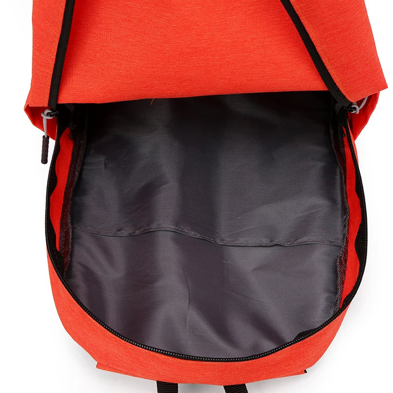Anti-theft USB Backpack 12 Inch Laptop Women Backpacks High Female Men's Bag