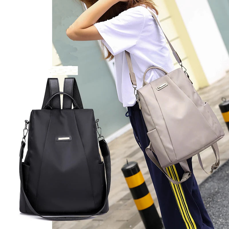 Waterproof Oxford Women Backpack Anti-theft Lady Large Capacity Backpack
