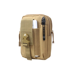 Camouflage Sports Waist Bag Waterproof Nylon Phone Pouch