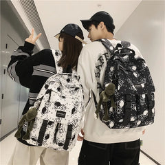 Astronaut Backpack School Bag Unisex Travel Female Books Bag
