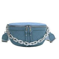Autumn Waist Pack Acrylic Chain Indentation Chest Bag