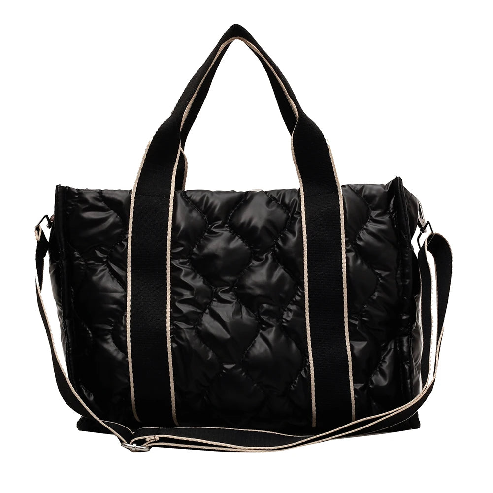Quilted Women Crossbody Bag Large Capacity for Shopper