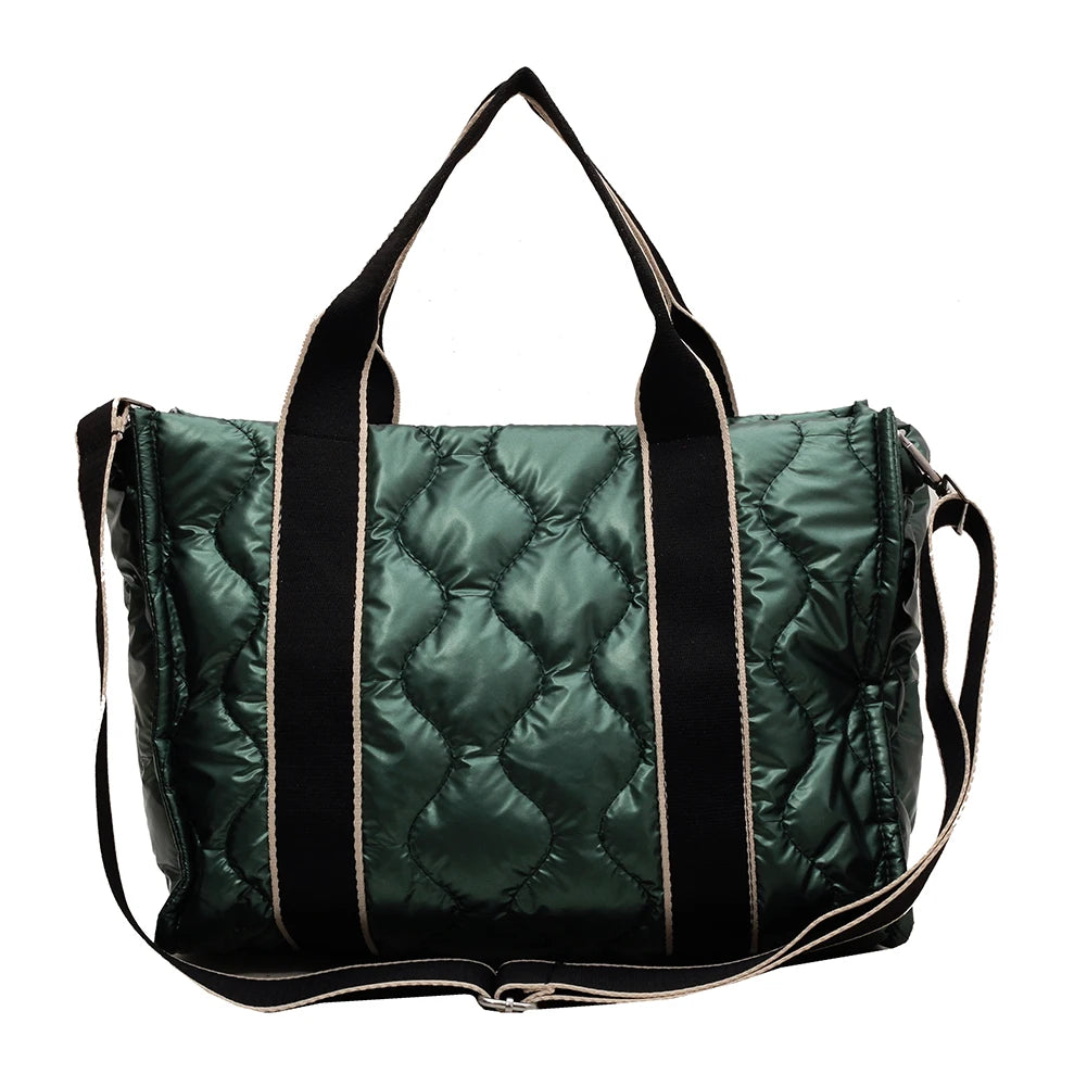 Quilted Women Crossbody Bag Large Capacity for Shopper