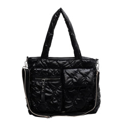 Autumn Winter Down Padded Shoulder Bags Large Capacity Casual Quilted Handbag