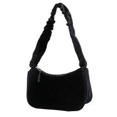 Autumn Women Large-capacity Shoulder Bags Casual Plush Warm Bags