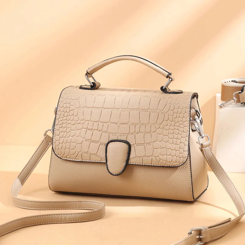 Wave Texture Women's Messenger Shoulder Bag