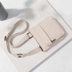 Autumn Winter Canvas Bag Women All-Match Mobile Phone Bag