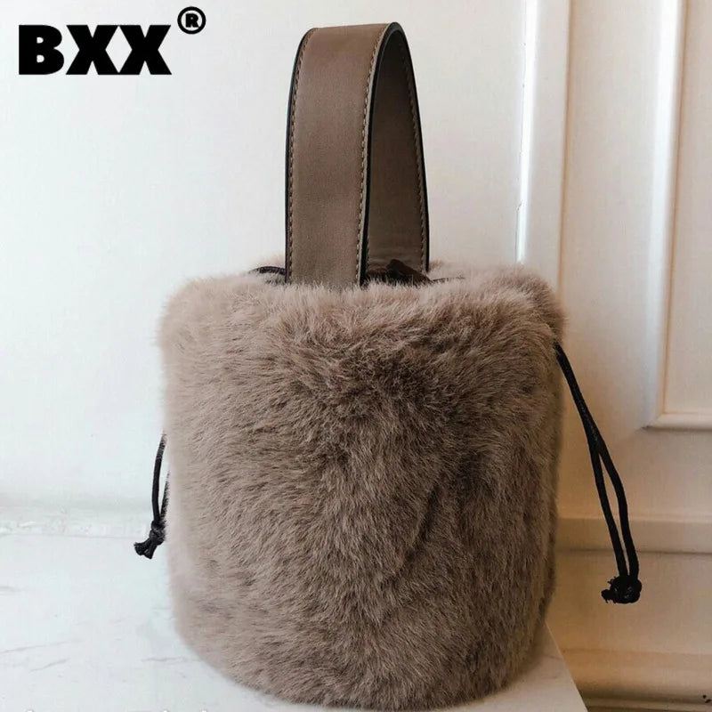 Versatile Drawstring Wallet Female Bag 8P031