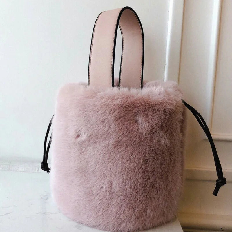 Versatile Drawstring Wallet Female Bag 8P031