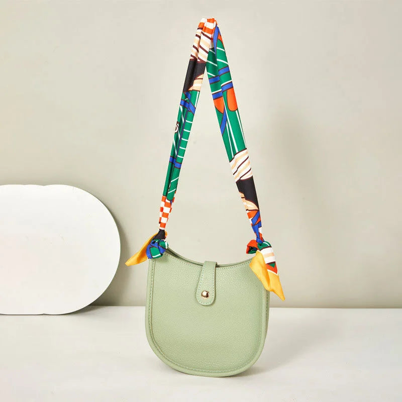 High Solid PU Leather Women's Handbags y2k Crossbody