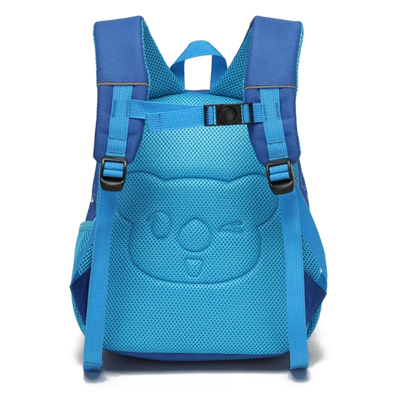 3D Cartoon Kindergarten School Backpack Waterproof Nylon Baby Bag 11 inch