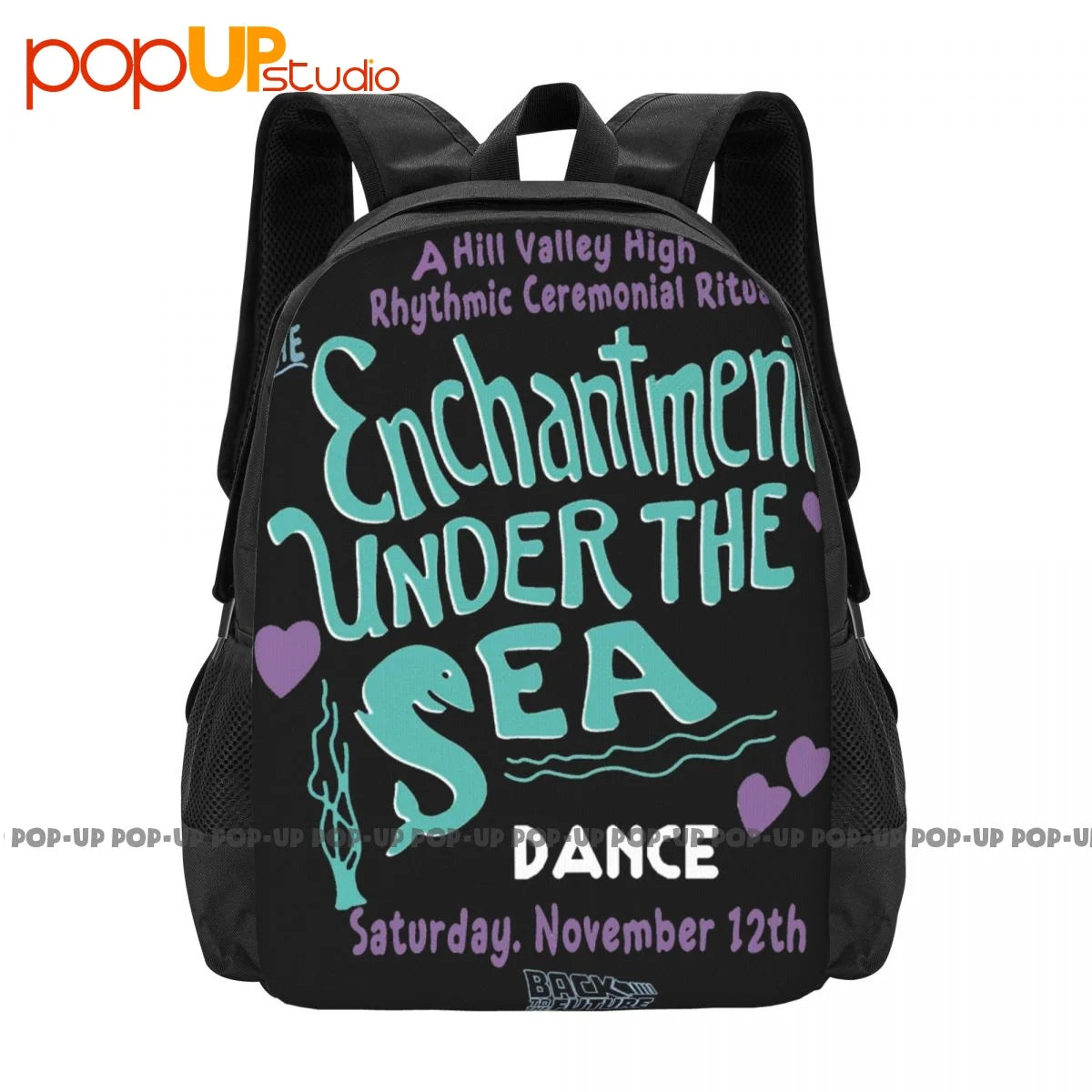 Back To The Future Under The Sea Backpack Large Capacity Travel Softback